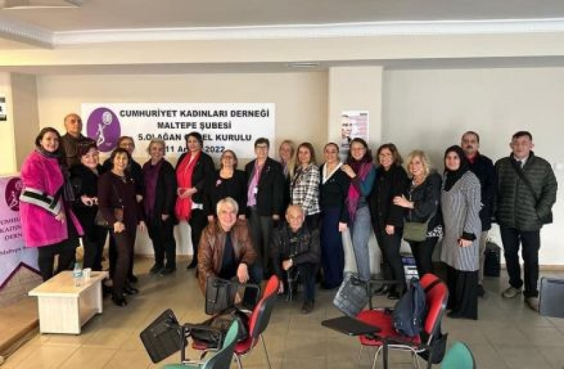 Cumhuriyet Kadınları Derneği Maltepe Şubesi Genel Kurulu Yapıldı