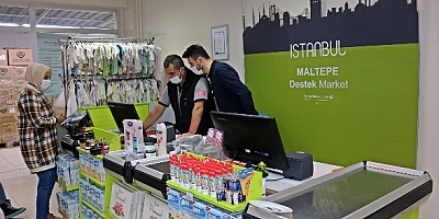 Maltepe'de 'Destek Market' 6 yıldır 60 bin ihtiyaç sahibi vatandaşımıza hizmet verdi.