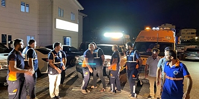 Tuzla Belediyesi Arama Kurtarma ekipleri sel bölgesine hareket etti